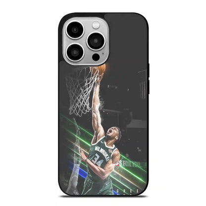 Giannis Antetokounmpo Nba Bucks iPhone 14 Pro Case