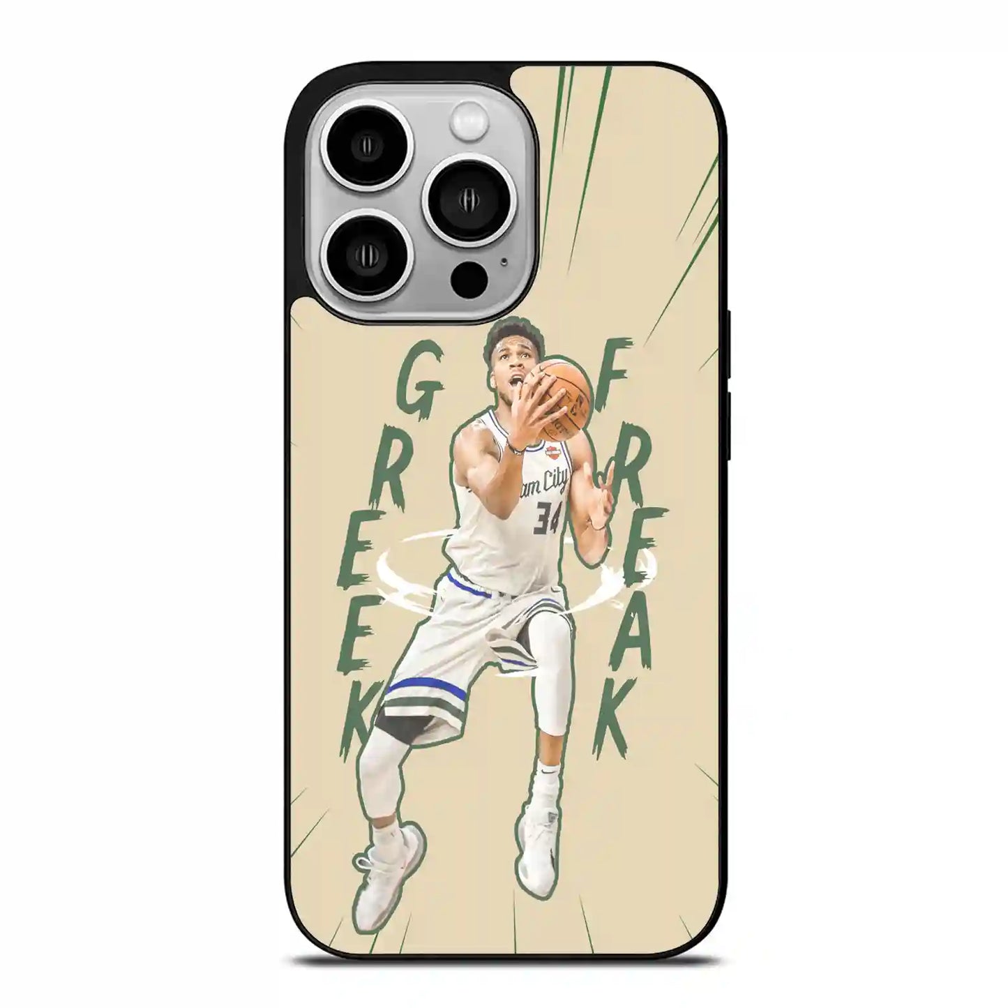 Giannis Antetokounmpo Nba iPhone 14 Pro Case