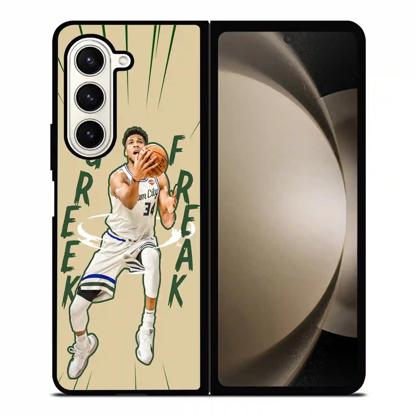 Giannis Antetokounmpo Nba Samsung Z6 Fold Case