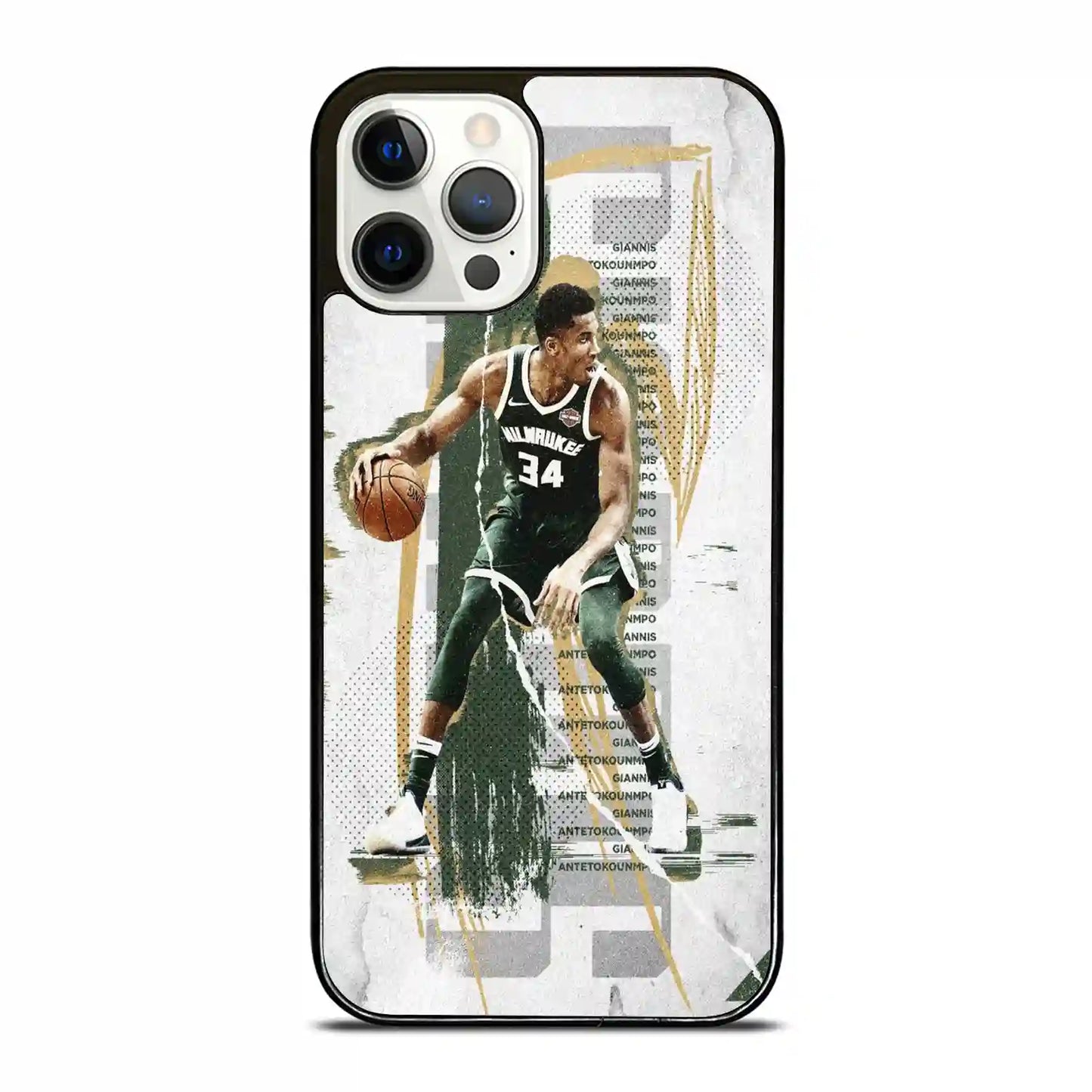 Giannis Antetokounmpo Retro iPhone 12 Pro Case