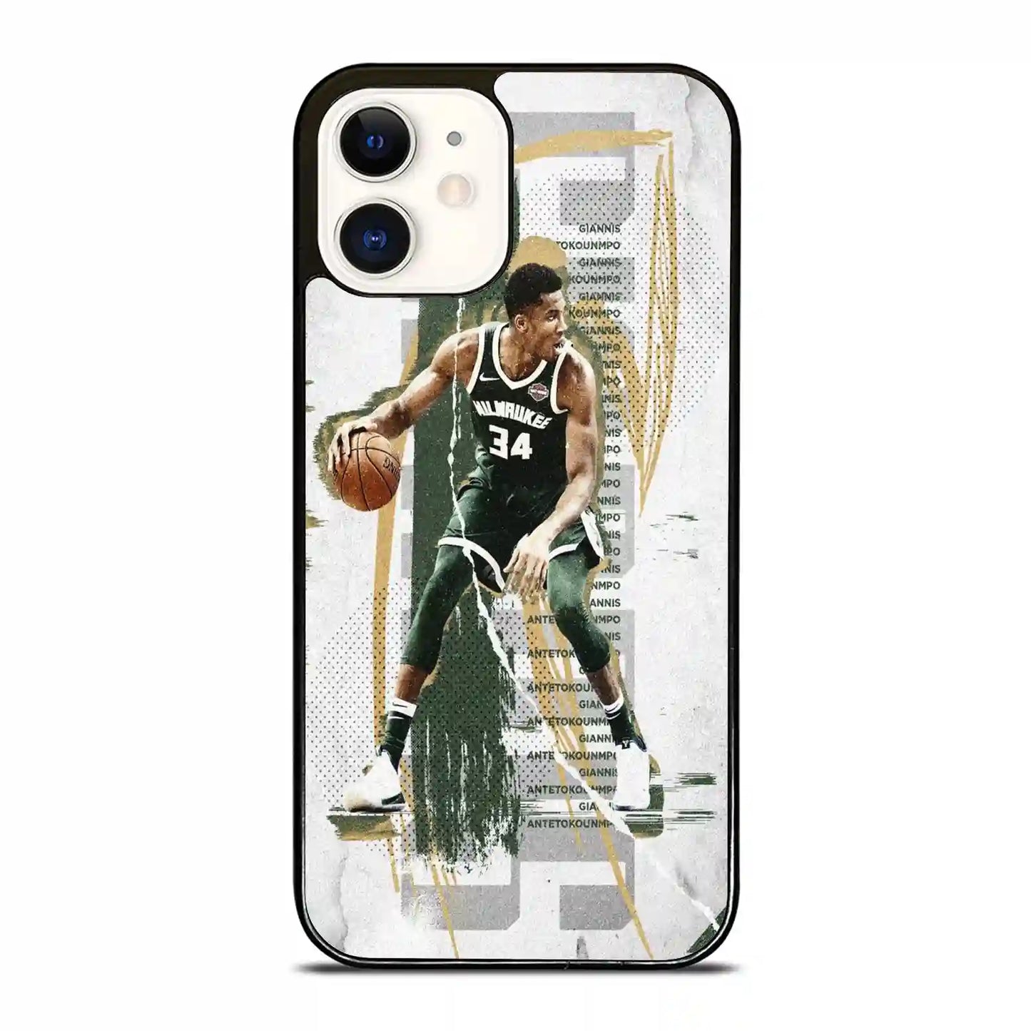 Giannis Antetokounmpo Retro iPhone 12 Case