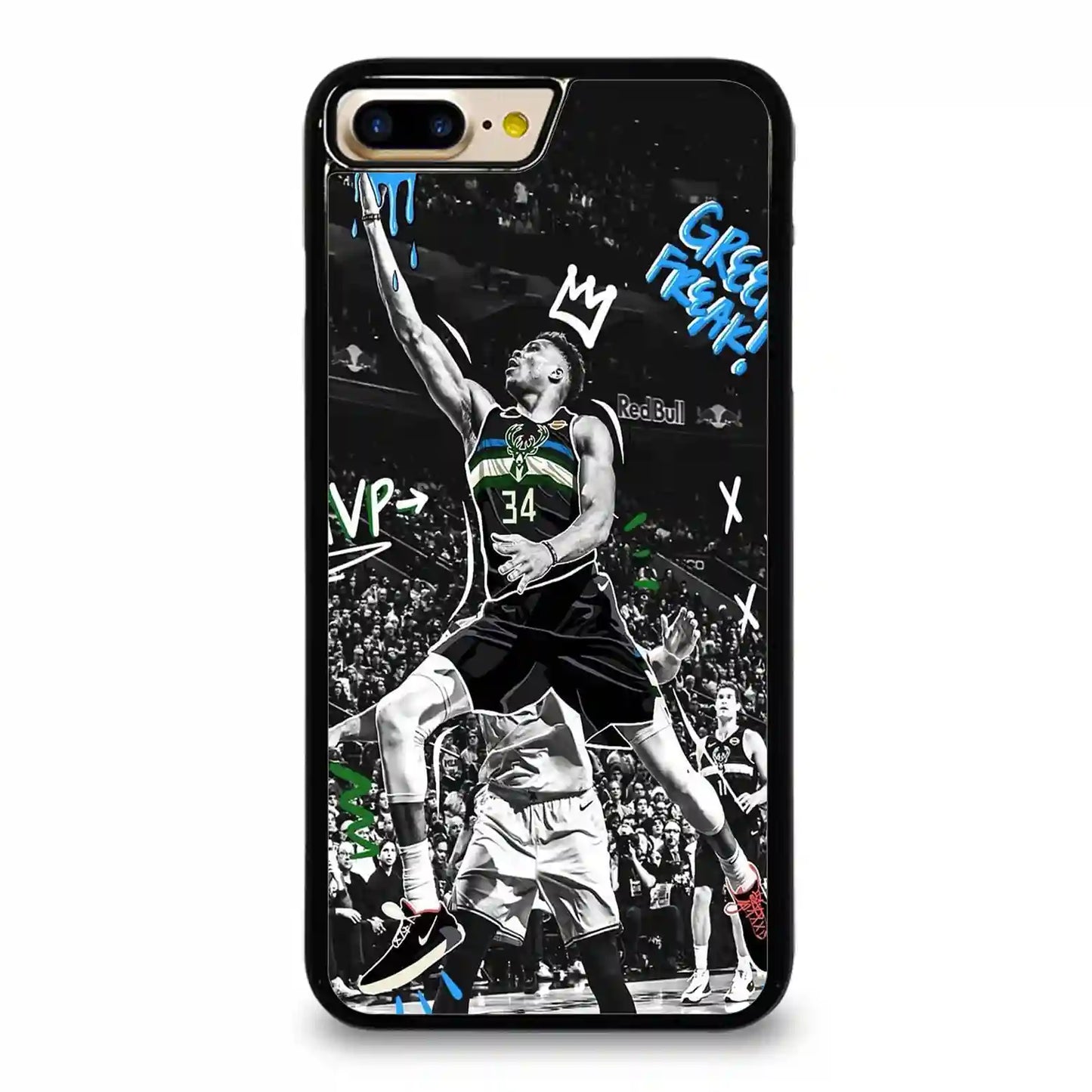 Giannis Antetokounmpo Shoot iPhone 7-8 Plus Case