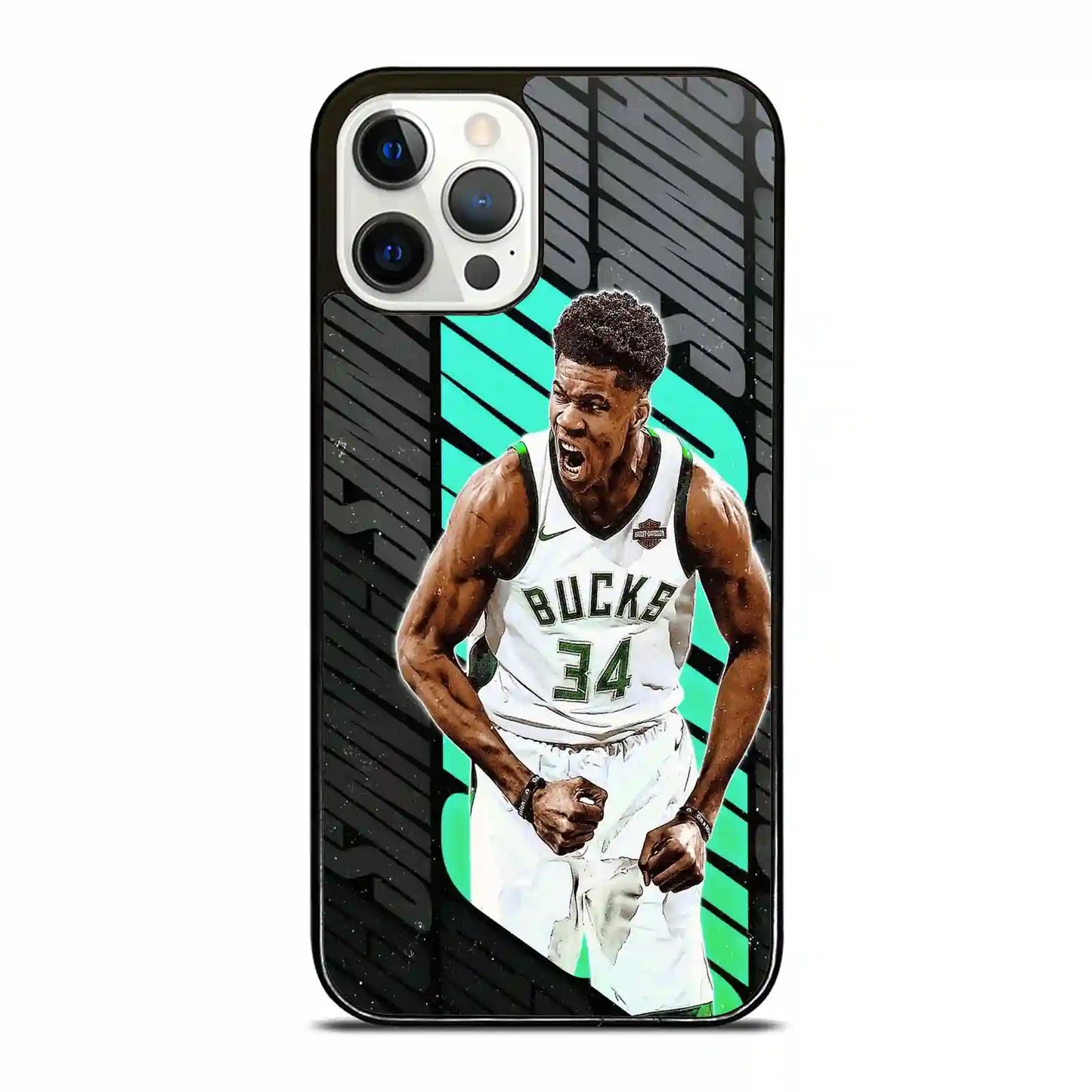 Giannis Antetokounmpo Yelling iPhone 12 Pro Case