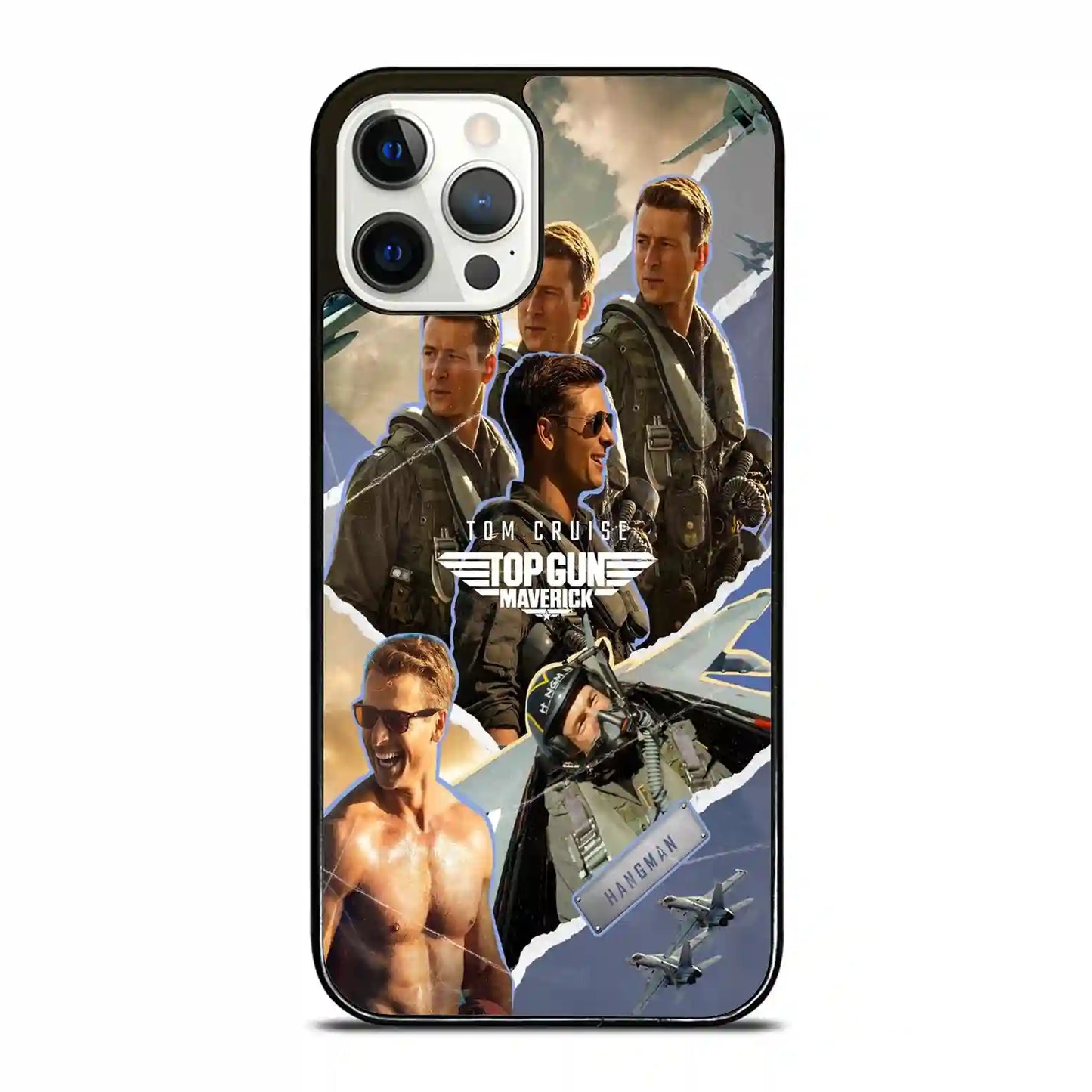 Glen Powell Retro iPhone 12 Pro Case