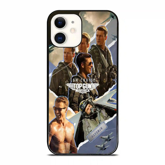 Glen Powell Retro iPhone 12 Case