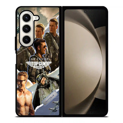 Glen Powell Retro Samsung Z6 Fold Case