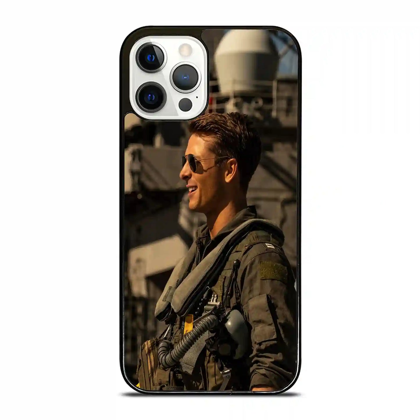 Glen Powell Vintage iPhone 12 Pro Case