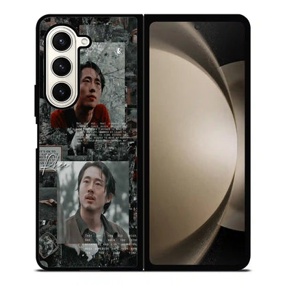 Glenn Rhee Colorful Samsung Z6 Fold Case