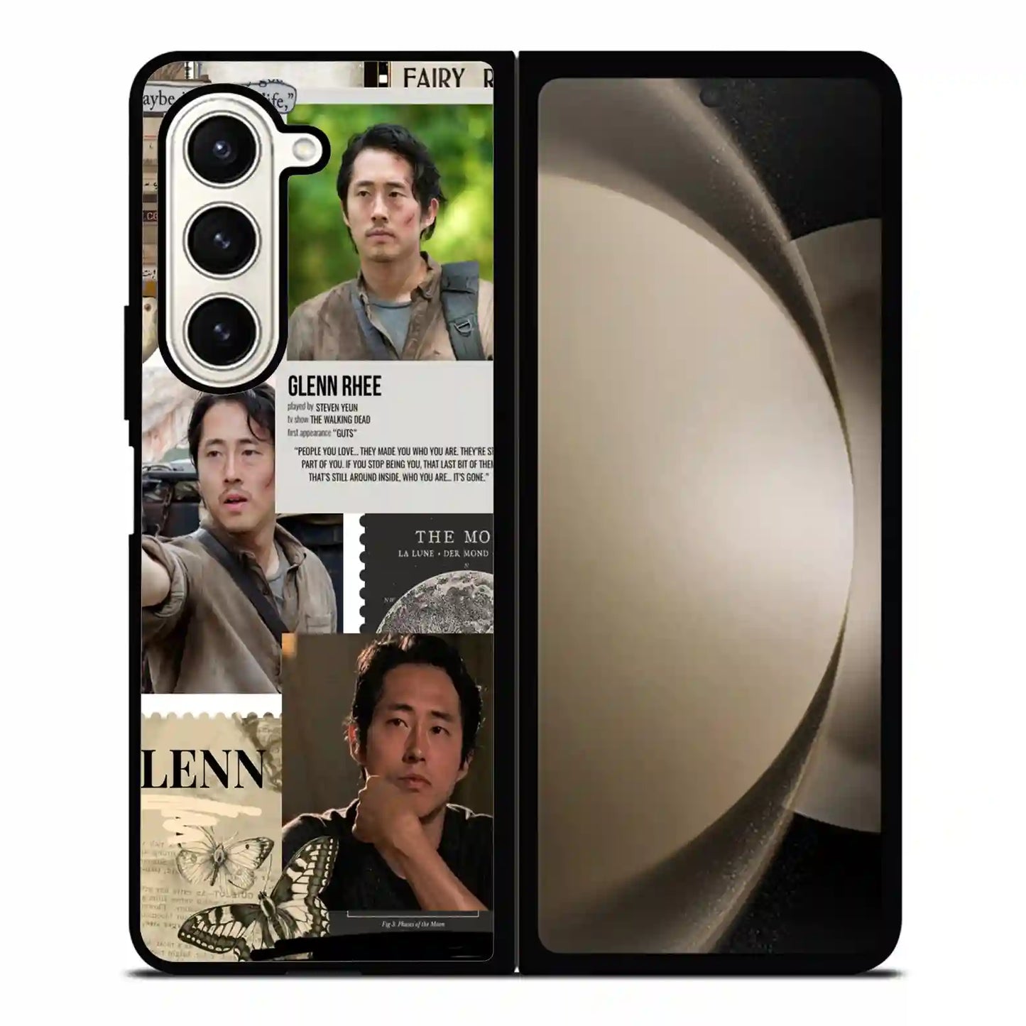 Glenn Rhee Retro Samsung Z6 Fold Case