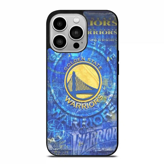 Golden State Warriors Retro iPhone 14 Pro Case