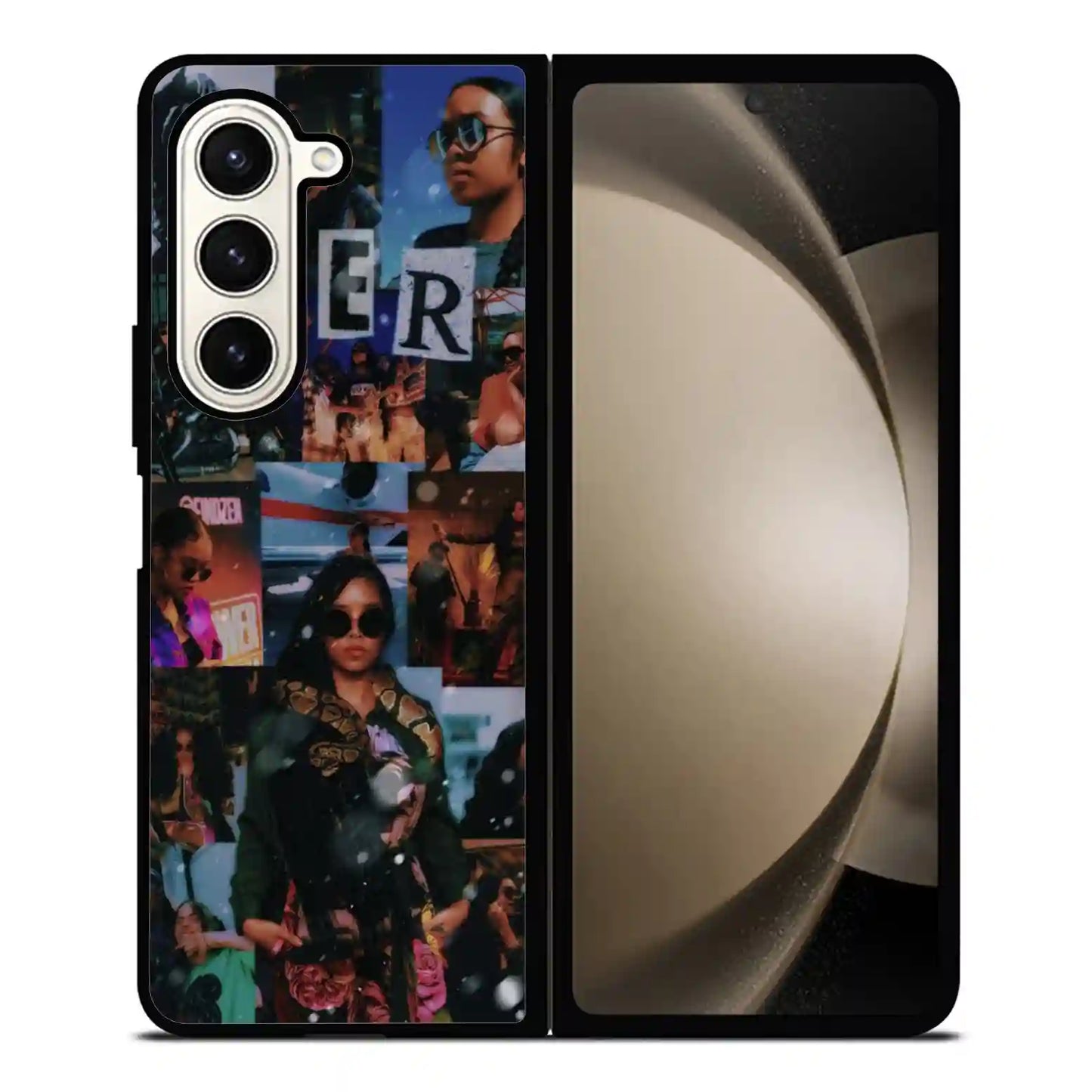 H.E.R Print Retro Samsung Z6 Fold Case