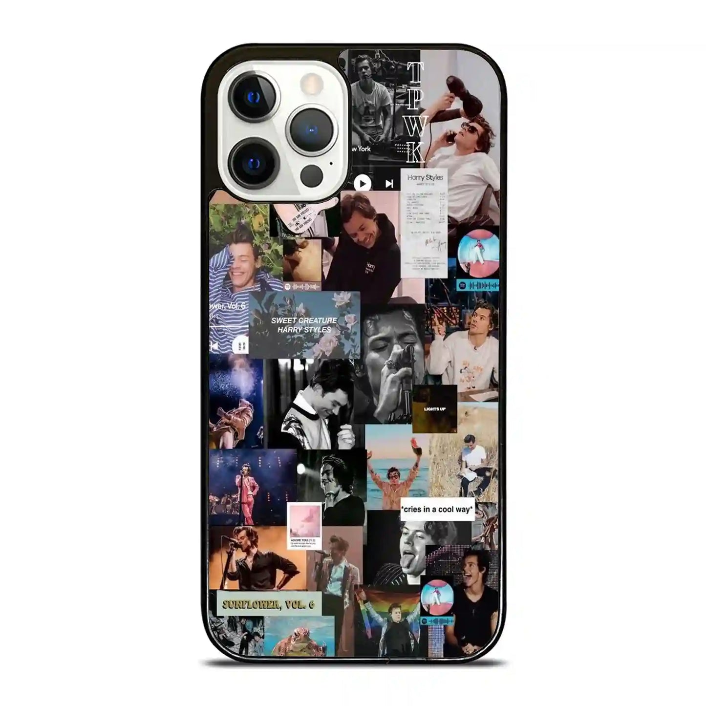 Harry Styles Print Vintage iPhone 12 Pro Case