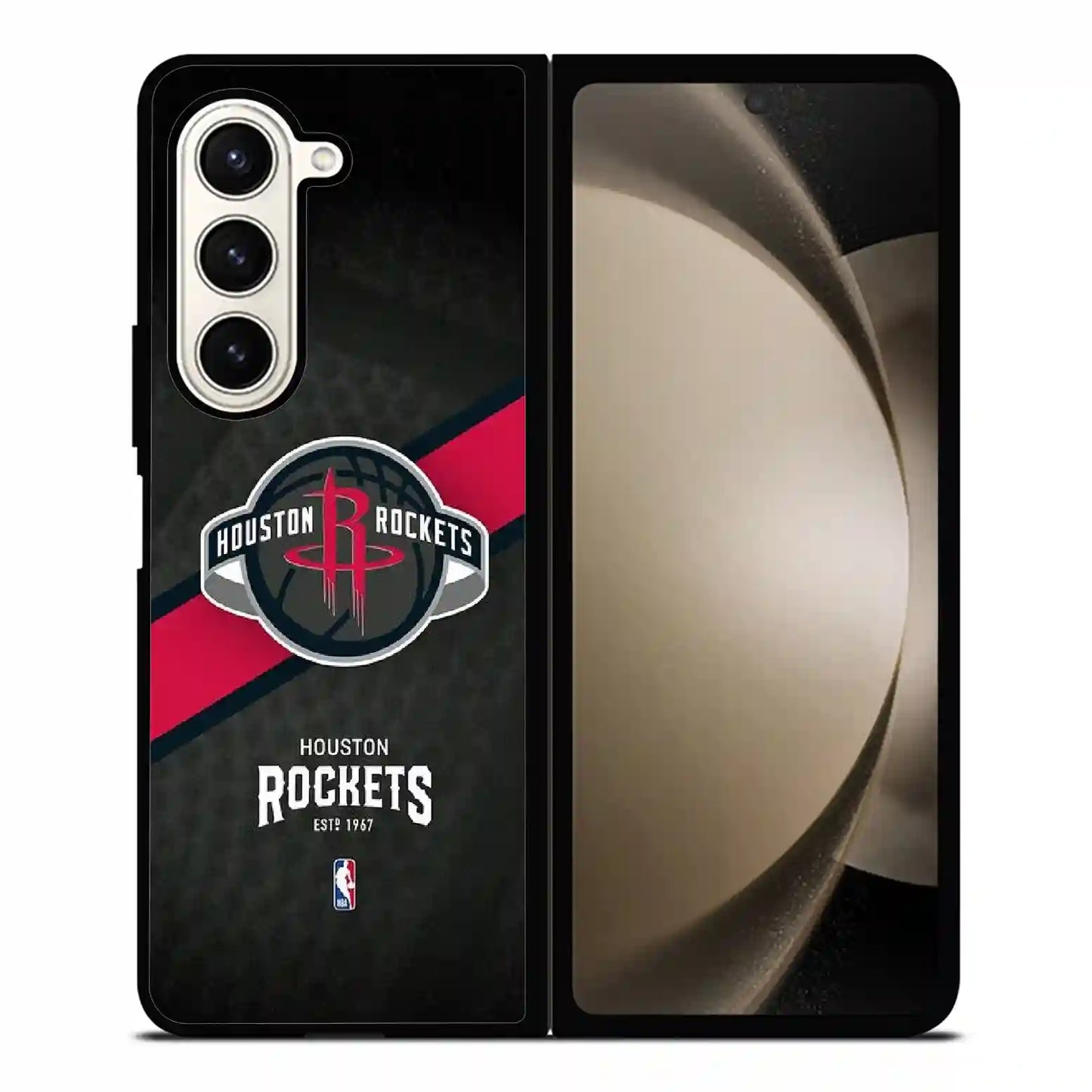 Houston Rocket Retro Samsung Z6 Fold Case