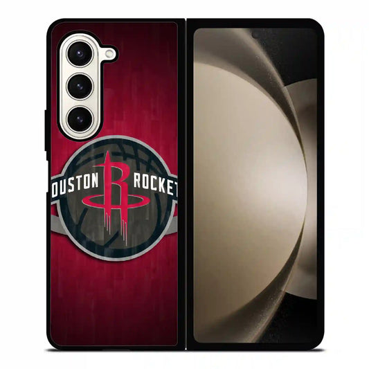 Houston Rocket Vintage Samsung Z6 Fold Case