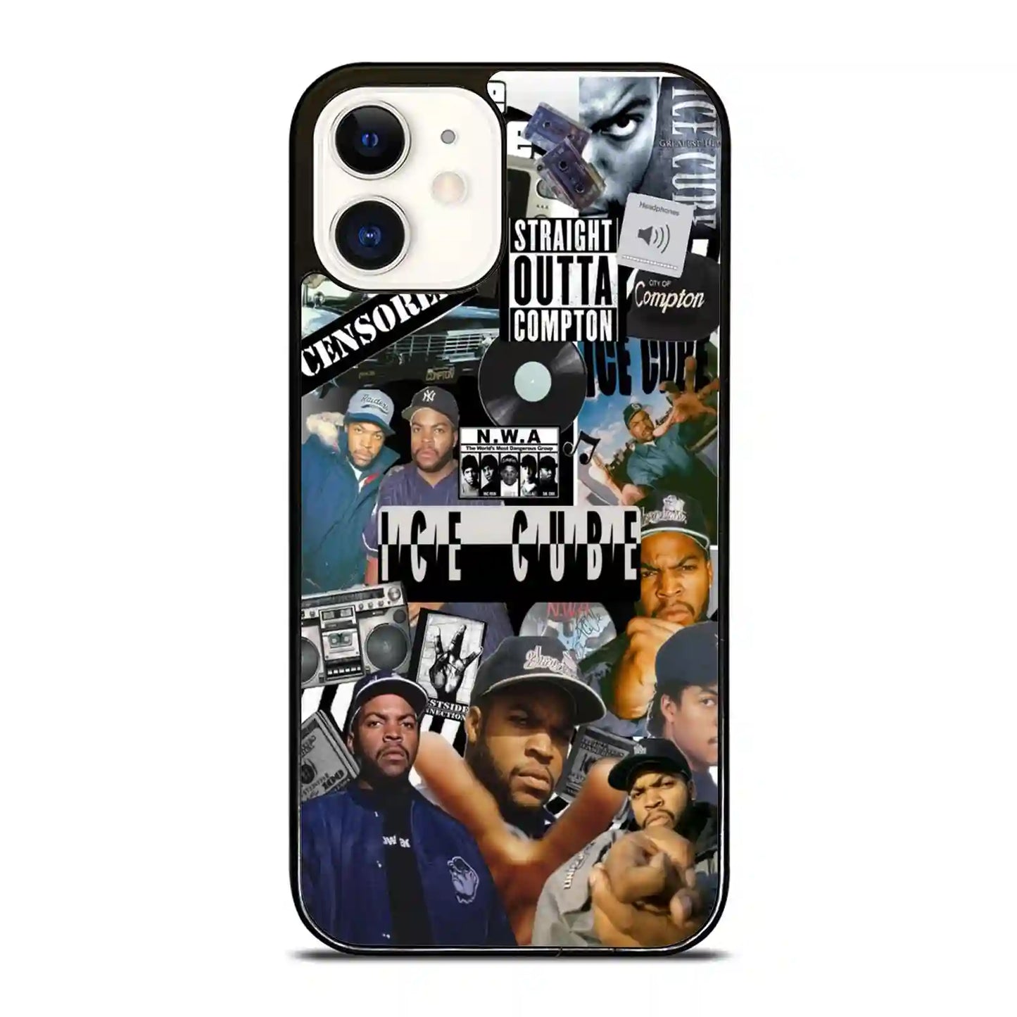 Ice Cube Print Color iPhone 12 Case