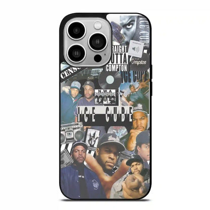 Ice Cube Print Color iPhone 14 Pro Case