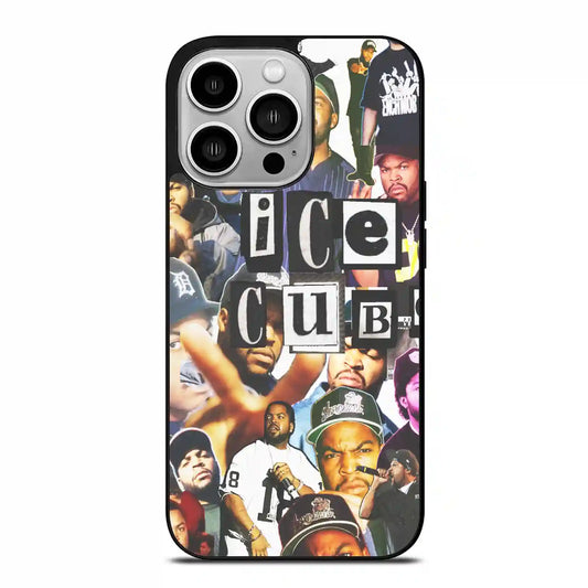 Ice Cube Print Colorfull iPhone 14 Pro Case