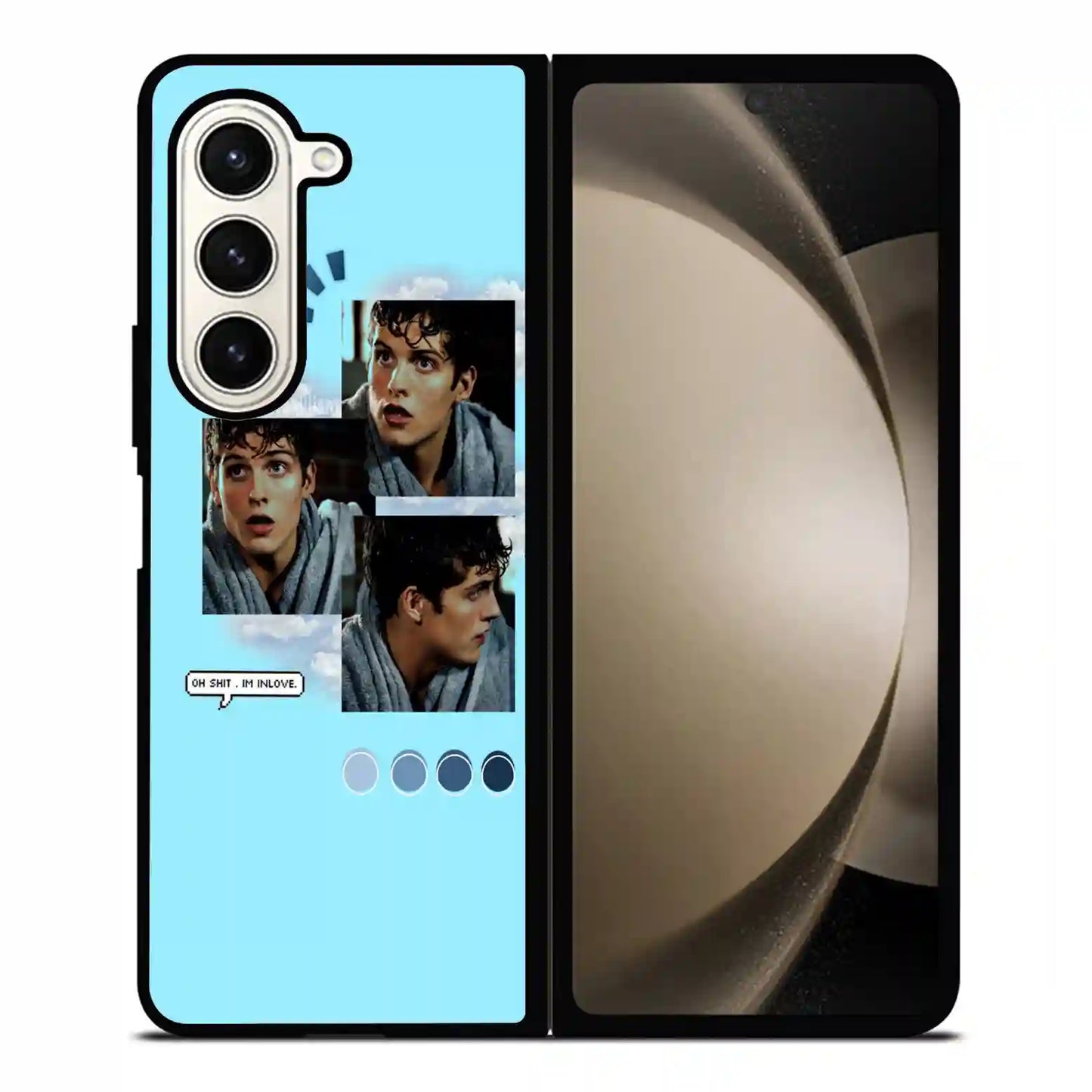 Isaac Lahey Aesthetic Samsung Z6 Fold Case