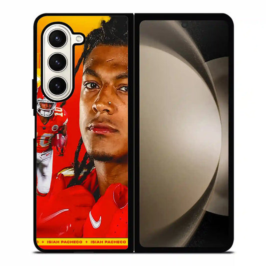 Isiah Pacheco Chiefs Samsung Z6 Fold Case