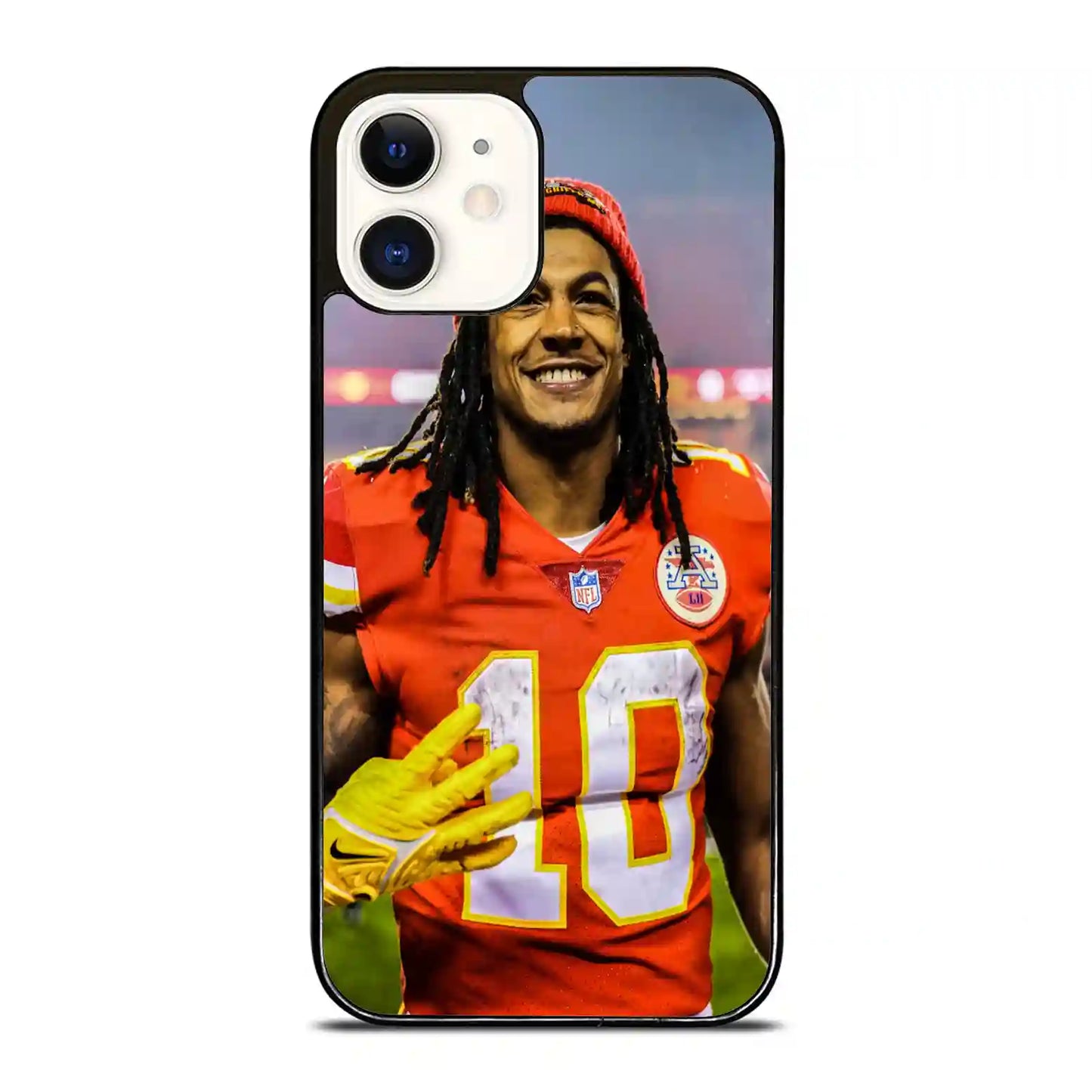 Isiah Pacheco Face iPhone 12 Case