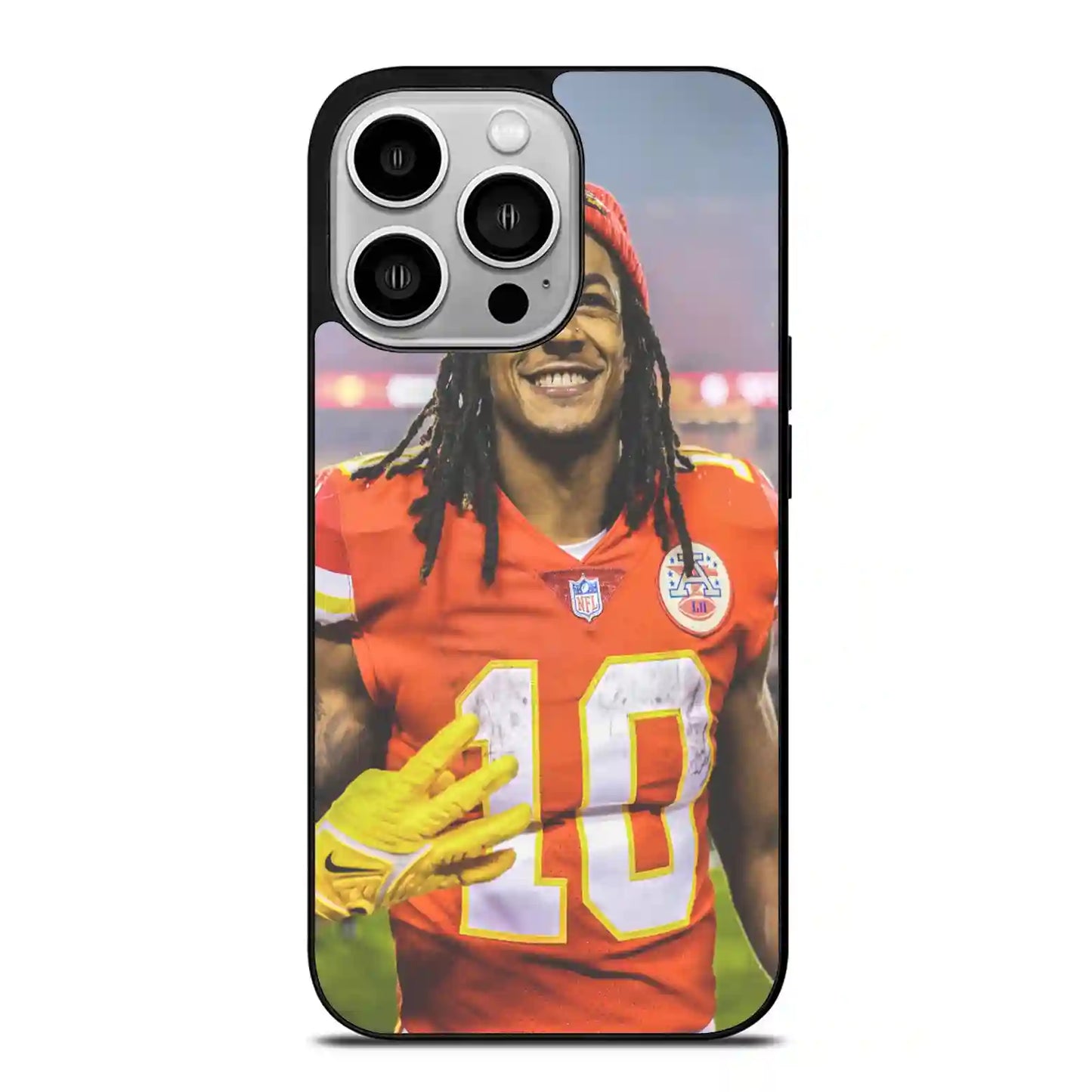 Isiah Pacheco Face iPhone 14 Pro Case