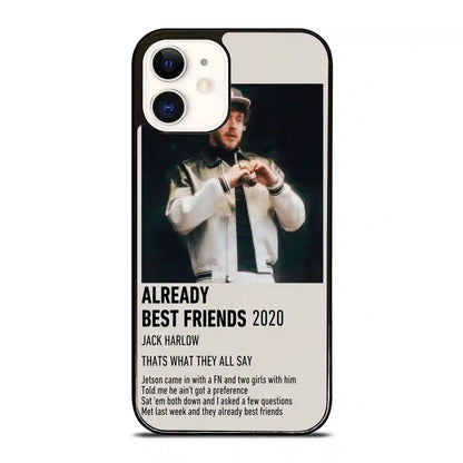 Jack Harlow Print Aesthetic iPhone 12 Case