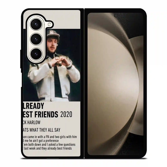 Jack Harlow Print Aesthetic Samsung Z6 Fold Case