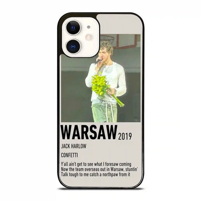 Jack Harlow Print Colorfull iPhone 12 Case