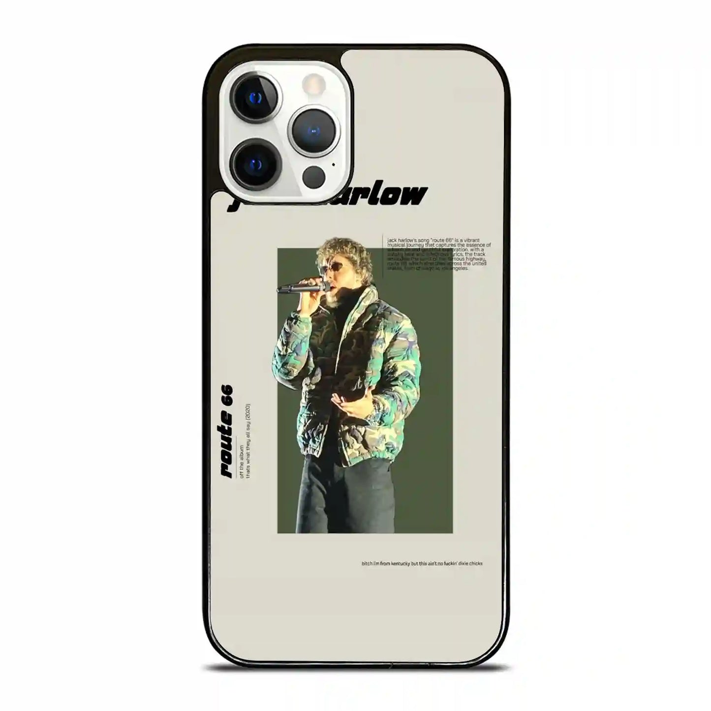 Jack Harlow Prints Aesthetic iPhone 12 Pro Case