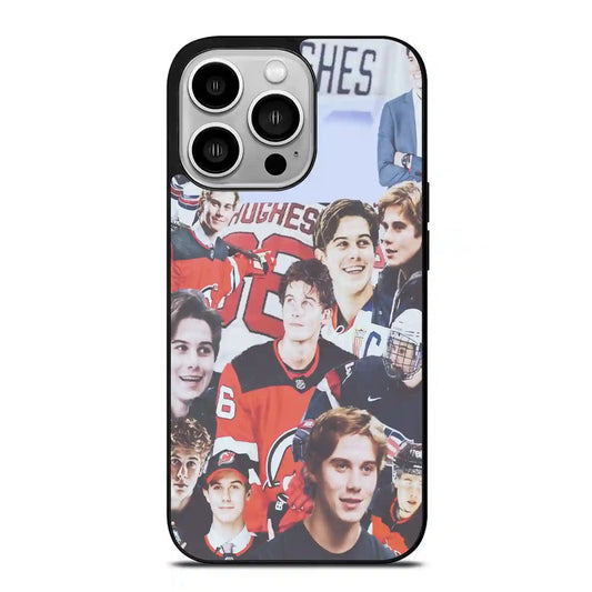 Jack Hughes Collage iPhone 14 Pro Case