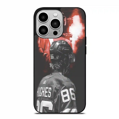 Jack Hughes Nhl Hockey iPhone 14 Pro Case