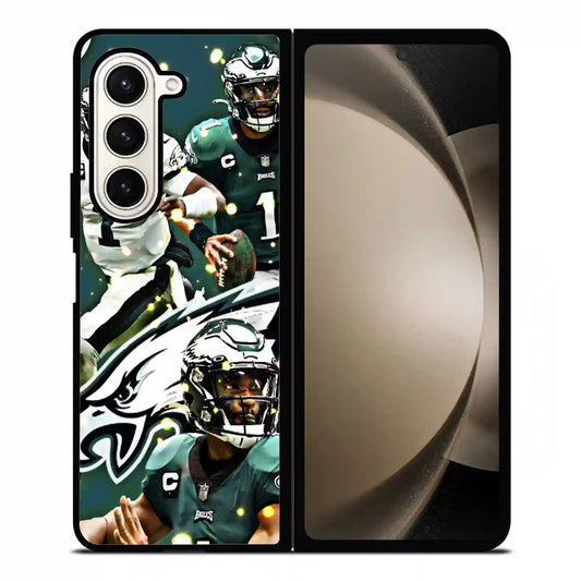 Jalen Hurst Eagles Player Football Samsung Z6 Fold Case