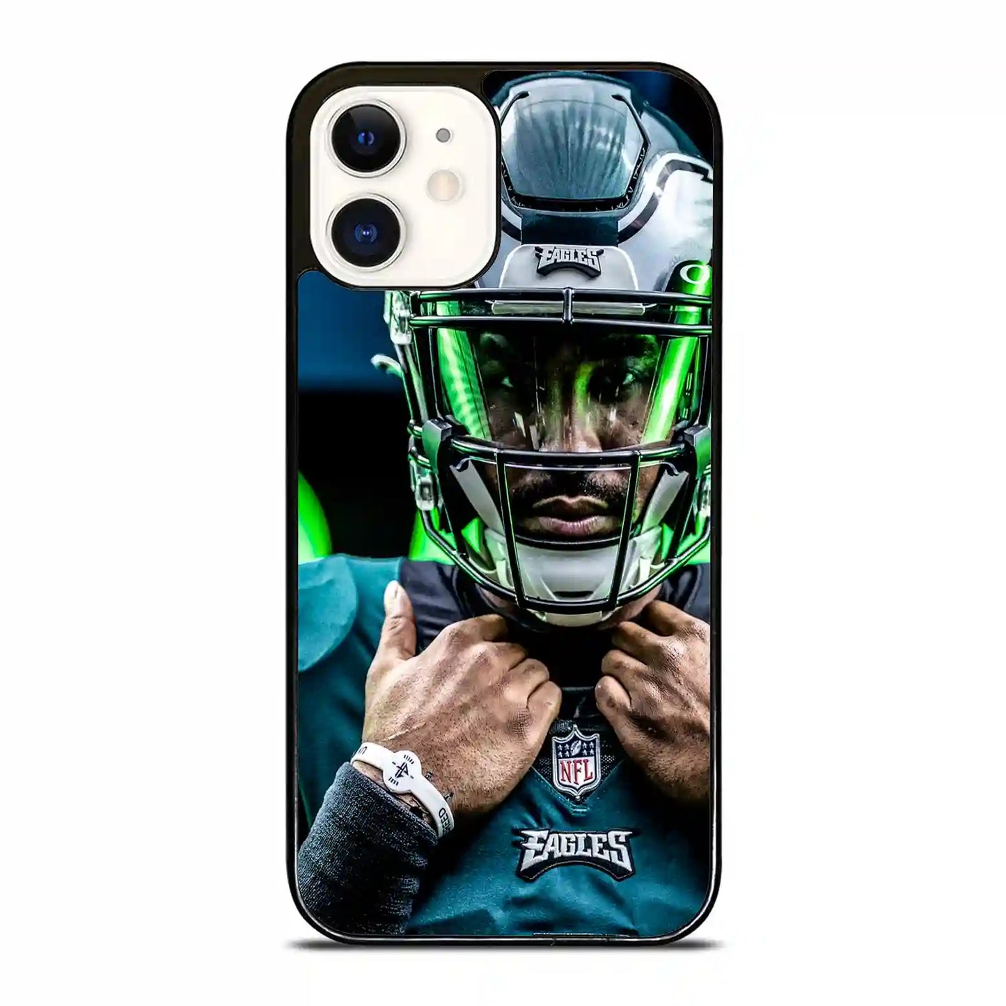 Jalen Hurst Face iPhone 12 Case