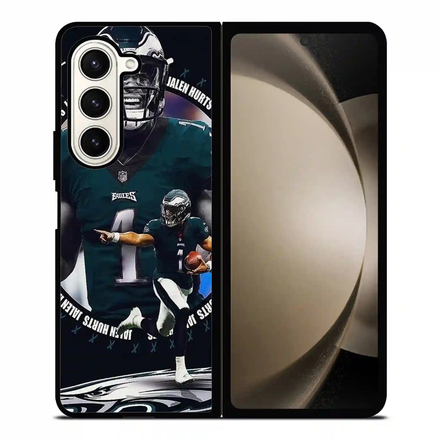 Jalen Hurst Famous Football Player Samsung Z6 Fold Case