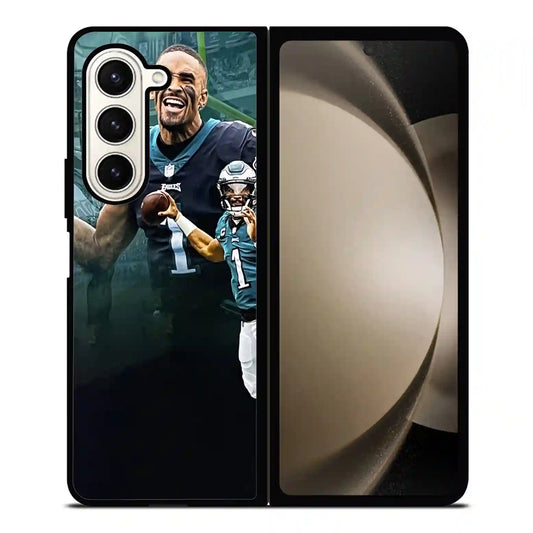 Jalen Hurst Football America Samsung Z6 Fold Case