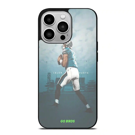 Jalen Hurst Go Birds iPhone 14 Pro Case