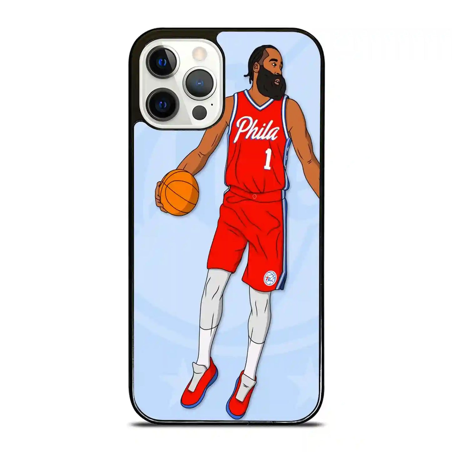 James Harden Cartoon iPhone 12 Pro Case