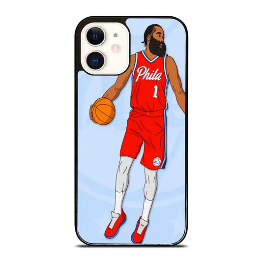 James Harden Cartoon iPhone 12 Case