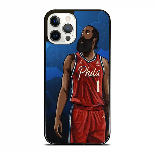 James Harden Ilustrasion iPhone 12 Pro Case