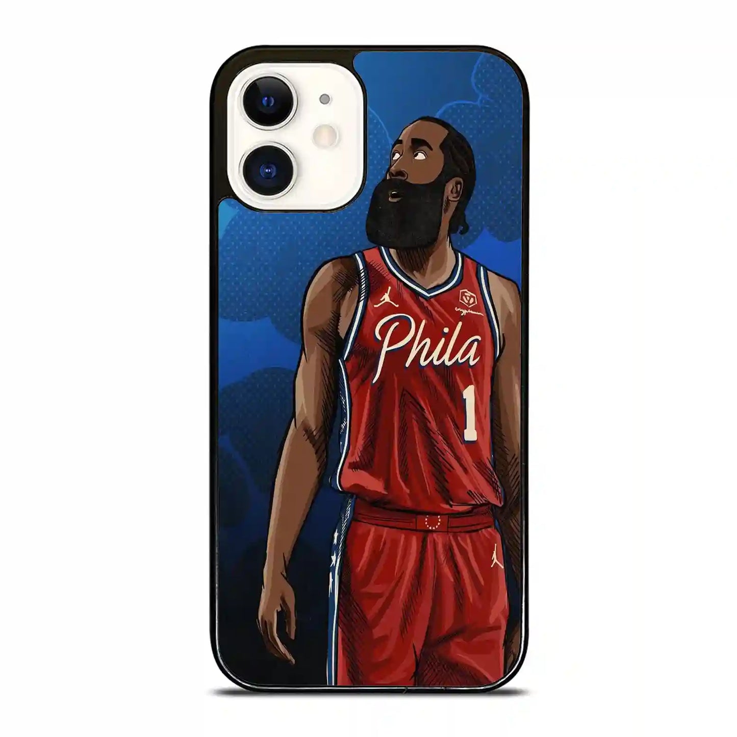 James Harden Ilustrasion iPhone 12 Case