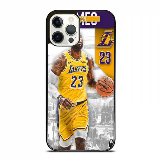 James Lebron Lakers Nba iPhone 12 Pro Case