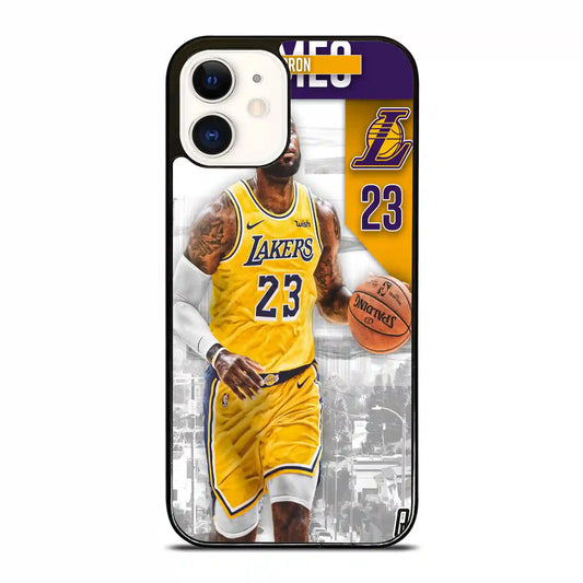 James Lebron Lakers Nba iPhone 12 Case