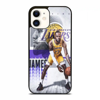 James Lebron Lakers Retro iPhone 12 Case