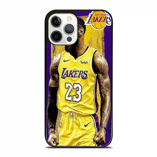 James Lebron Lakers Yelling iPhone 12 Pro Case