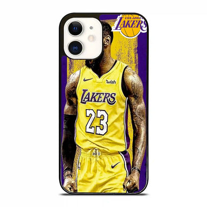 James Lebron Lakers Yelling iPhone 12 Case