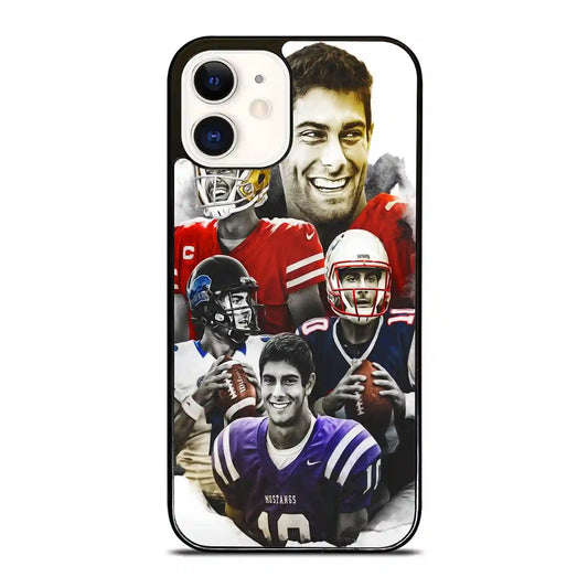 Jimmy Garoppolo Collage iPhone 12 Case