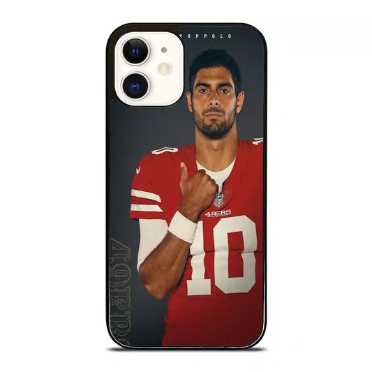 Jimmy Garoppolo Colorpersonalizeders San Fransisco iPhone 12 Case