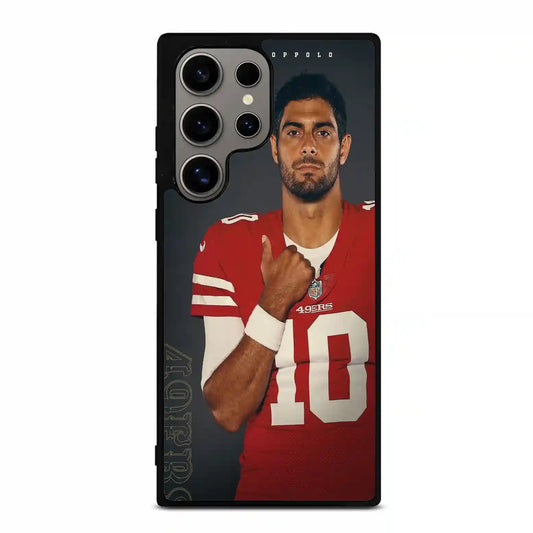 Jimmy Garoppolo Colorpersonalizeders San Fransisco Samsung Galaxy S24 Ultra Case