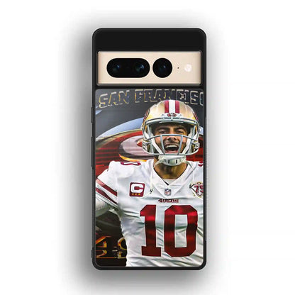 Jimmy Garoppolo Retro Vintage Google Pixel 7 Pro Case