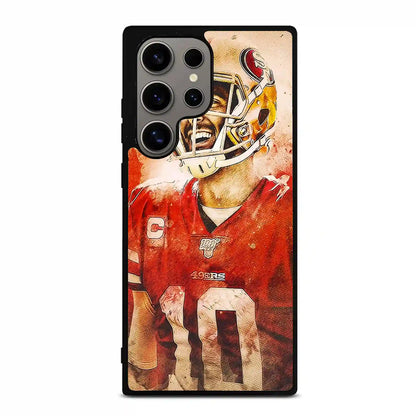 Jimmy Garoppolo Smile Samsung Galaxy S24 Ultra Case